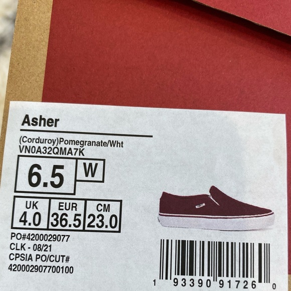 Vans  Vans Asher Women’s Slip - on Shoes - Picture 7 of 7